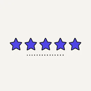 Cinq étoiles — laisser un avis