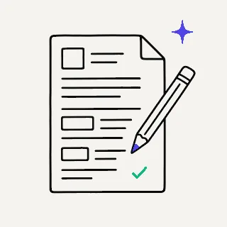 Un CV en cours d’écriture, aidé par l’IA, chaque info validée